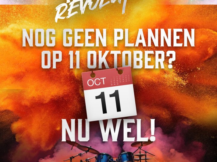 11 oktober Rhythm Revolution in Markant